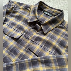 Mens Arcteryx Gryson Long Sleeve Button Up Shirt Size Medium Like NEW EUC